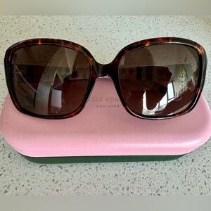 Kate Spade lulu 55mm rectangular sunglasses